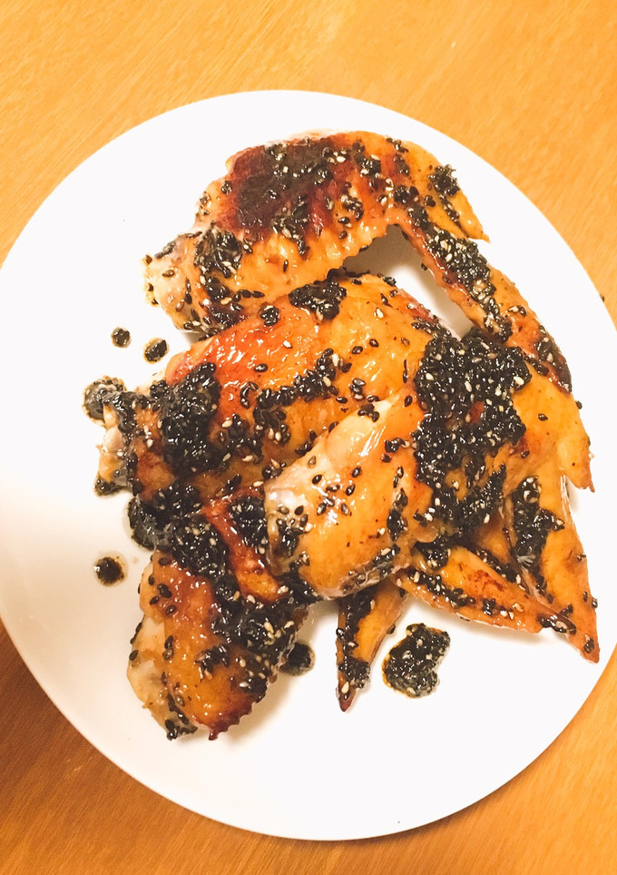 【簡単照り焼き】手羽先のゴマ照り-レシピのメイン写真