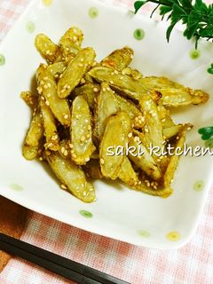 ♡揚げない♪ごぼうの甘辛♡-レシピのメイン写真