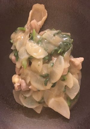 豚バラと大根の味噌炒め-レシピのメイン写真