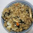 具沢山フライパンで簡単炊き込みご飯