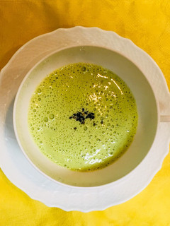 塩酒粕で旨♪アスパラのふわふわポタージュ-レシピのメイン写真