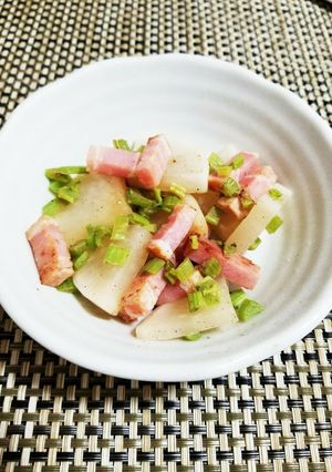 ＊大根&ベーコン炒め＊-レシピのメイン写真