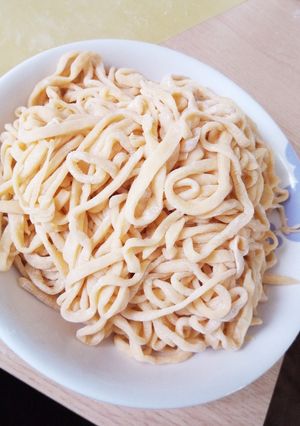 ☆ベーキングパウダーで!自家製麺☆-レシピのメイン写真
