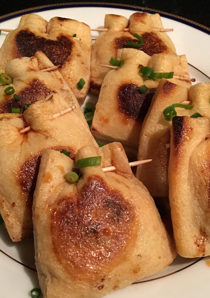 ＊納豆チーキムのお揚げ焼き＊-レシピのメイン写真