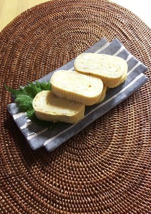 料亭の味・だし入りみそで出し巻き玉子-レシピのメイン写真