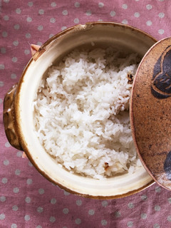 お一人様用土鍋でご飯-レシピのメイン写真