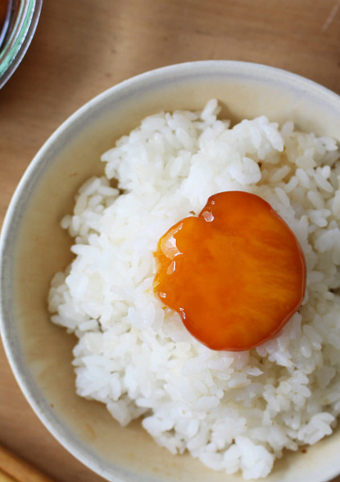 ご飯のおとも　黄身の醤油漬け-レシピのメイン写真