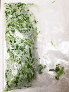 冷凍☆かぶの葉☆味噌汁に便利-レシピのメイン写真