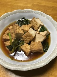 厚揚げの煮物-レシピのメイン写真