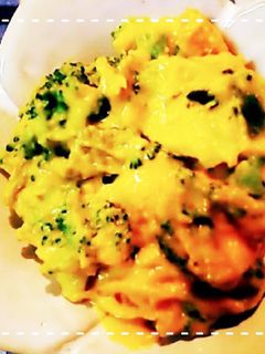 レンジだけ!ブロッコリーのかぼちゃサラダ-レシピのメイン写真
