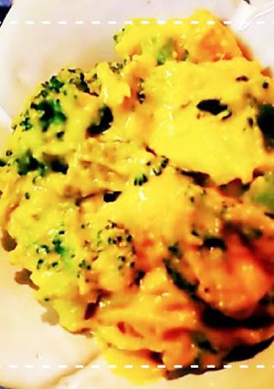 レンジだけ！ブロッコリーのかぼちゃサラダ-レシピのメイン写真