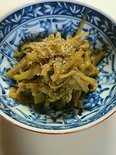 ウドの皮と芽の佃煮とウドの酢味噌あえ-レシピのメイン写真
