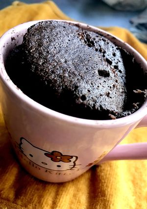 マグカップ♡おからココア蒸しケーキ-レシピのメイン写真