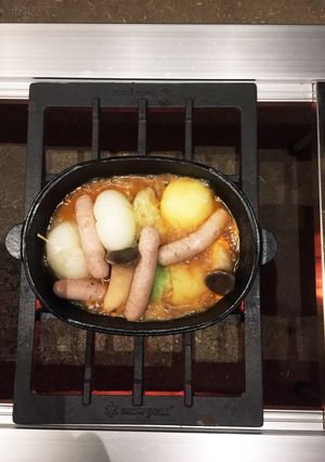 キャンプ飯！洋風おでん&〆はパスタで☆-レシピのメイン写真
