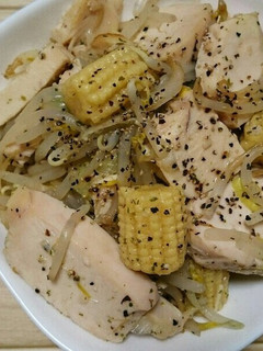サラダチキンともやしナムル-レシピのメイン写真