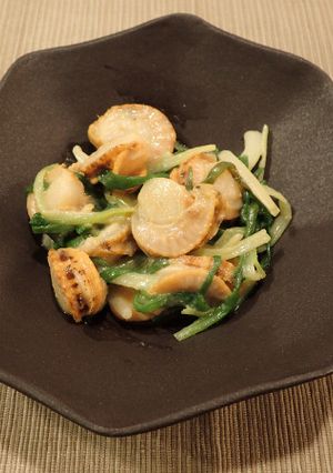 ホタテ稚貝の酢味噌和え-レシピのメイン写真