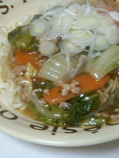 ちゃんぽん風うどん-レシピのメイン写真