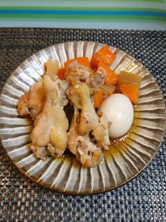 鳥手羽の酸っぱ煮-レシピのメイン写真