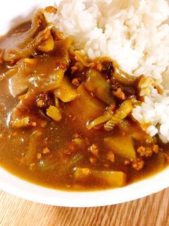 たけのこととりひき肉の和風カレー-レシピのメイン写真
