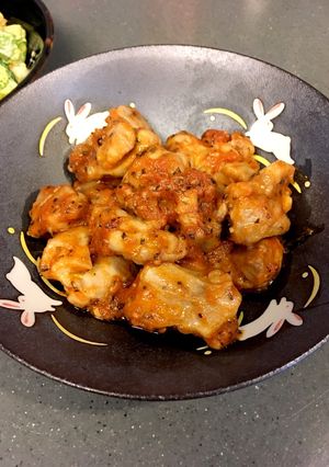 超簡単!鶏もも肉のトマト炒め-レシピのメイン写真