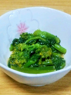 菜の花の甘味噌和え-レシピのメイン写真