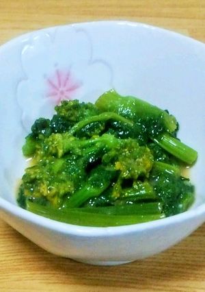菜の花の甘味噌和え-レシピのメイン写真
