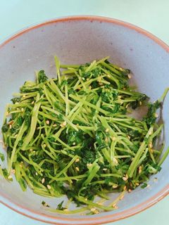 簡単!豆苗のナムル-レシピのメイン写真