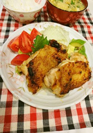 鶏肉の胡麻味噌焼き-レシピのメイン写真