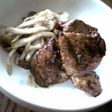 鶏肉でさっぱりしょうが焼き