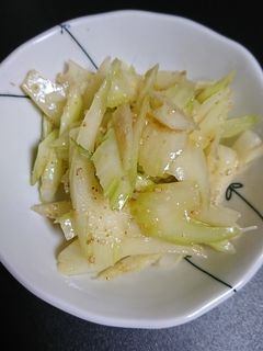 簡単! セロリのおつまみ-レシピのメイン写真