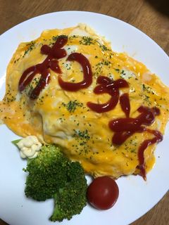 簡単 我が家のオムライス-レシピのメイン写真