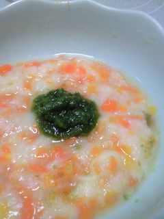 離乳食・初期・中期■食パン・野菜-レシピのメイン写真