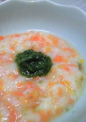 離乳食・初期・中期■食パン・野菜-レシピのメイン写真
