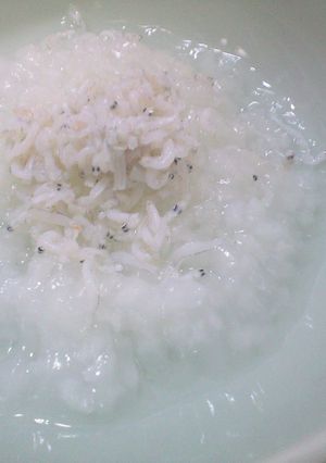 離乳食・初期・中期■しらすがゆ-レシピのメイン写真