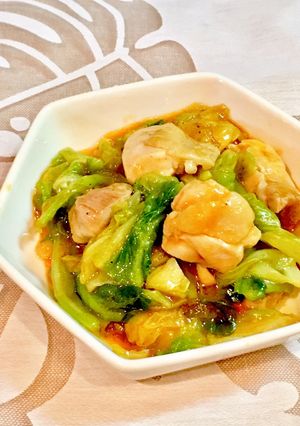 タッカルビソースで！旨辛鶏キャベツ炒め-レシピのメイン写真