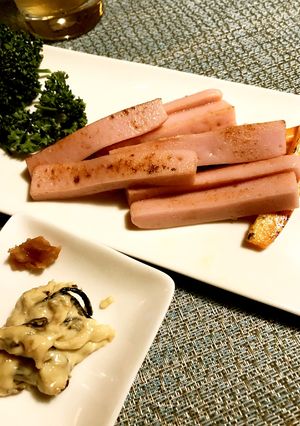 炙りギョニソの梅マヨディップ-レシピのメイン写真