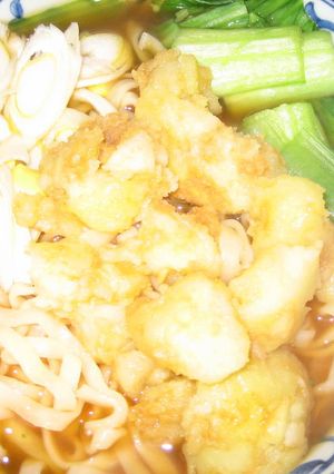 ジャガバタ醤油うどん-レシピのメイン写真