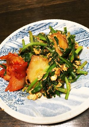 ニラ玉キムチ 塩麹入り！-レシピのメイン写真