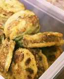 れんこんのカレー風味はさみ揚げ、5日