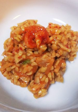 ご飯が進む、完全食の納豆キムチ-レシピのメイン写真