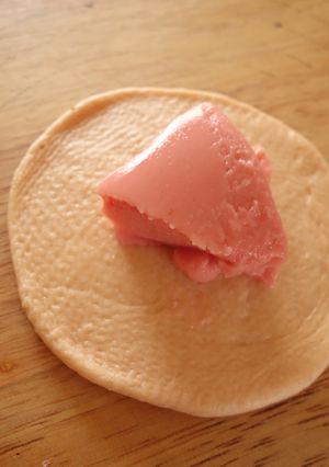 いちごクリーム-レシピのメイン写真