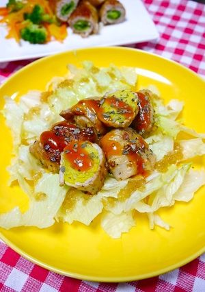簡単！芽キャベツの肉巻き☆イタリアン-レシピのメイン写真
