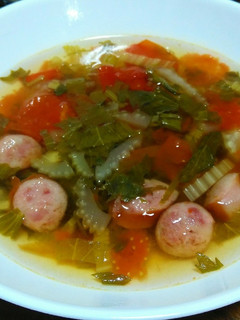 野菜を食べるスープ-レシピのメイン写真
