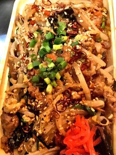 肉ニラもやし中華炒め丼-レシピのメイン写真