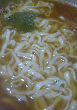 鍋のしめにぴったり!艶うどん-レシピのメイン写真