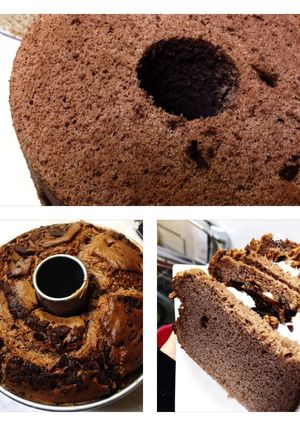 バナナチョコチップシフォン-レシピのメイン写真