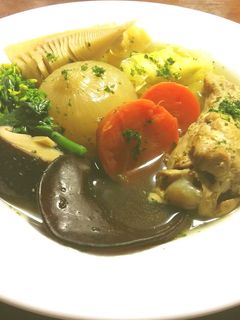 春野菜と手羽元のポトフ シャトルシェフ-レシピのメイン写真