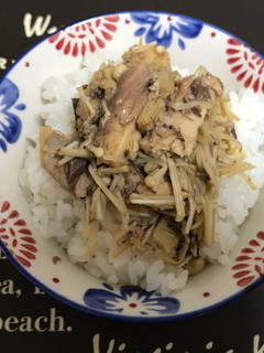 簡単☆鯖缶えのき(無水鍋QC使用)-レシピのメイン写真