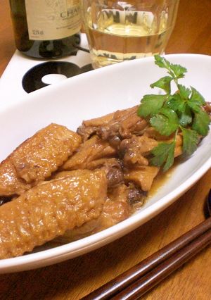 手羽中の＊はちみつ煮＊-レシピのメイン写真