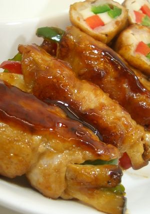 オイコチュ酢の3色肉巻き♪-レシピのメイン写真